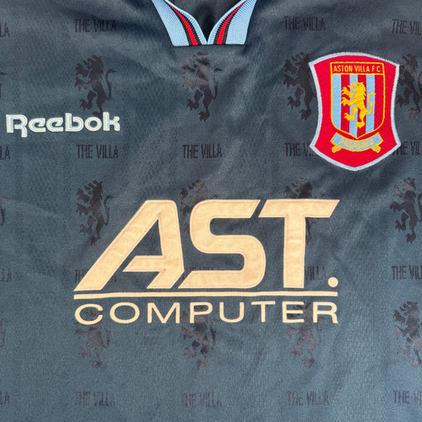 Aston Villa 1995/1996/1997 Away Football Shirt Large