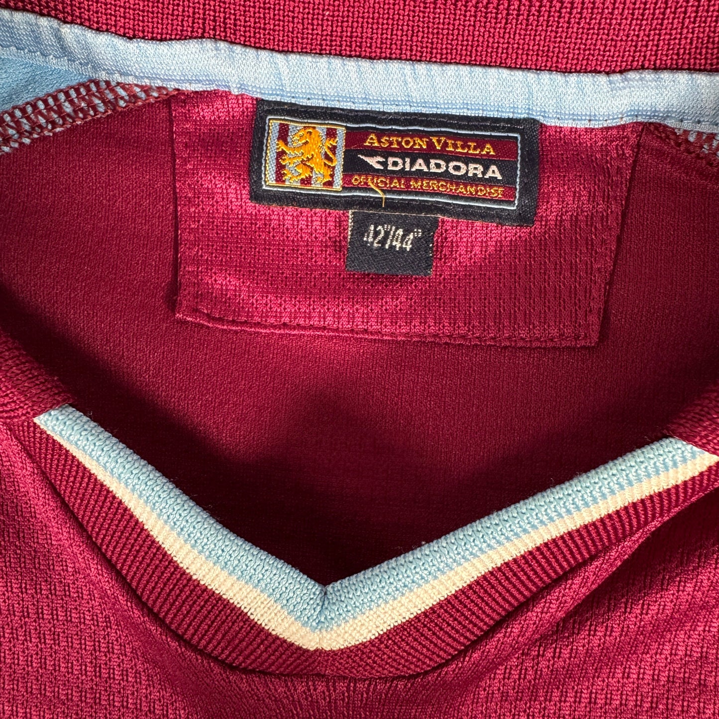 Aston Villa 2000/2001 Home Football Shirt Large