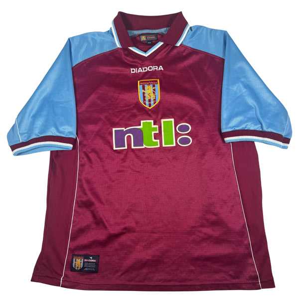 Aston Villa 2000/2001 Home Football Shirt XL