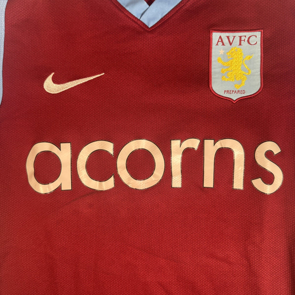 Aston Villa 2008/2009 Home Football Shirt Small