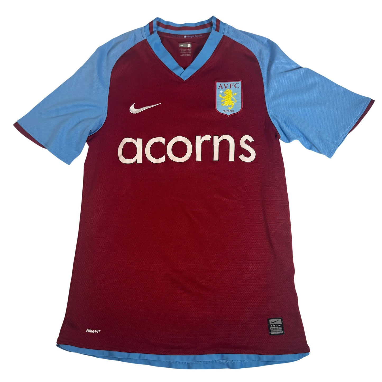 Aston Villa 2008/2009 Home Football Shirt Small