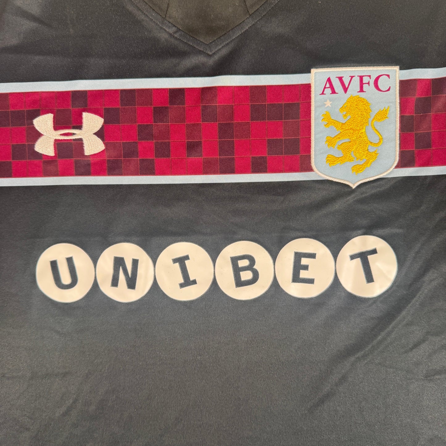 Aston Villa 2017/2018 Away Football Shirt 3XL