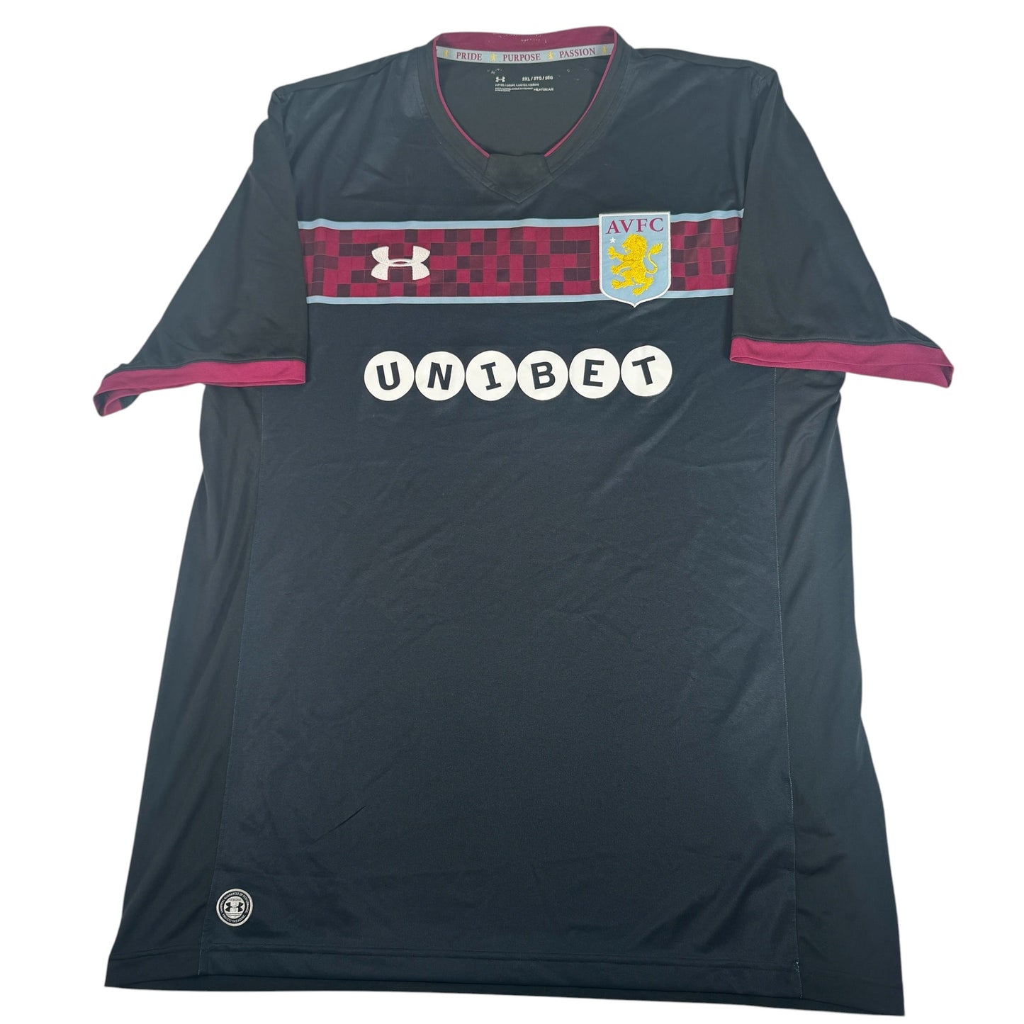 Aston Villa 2017/2018 Away Football Shirt 3XL