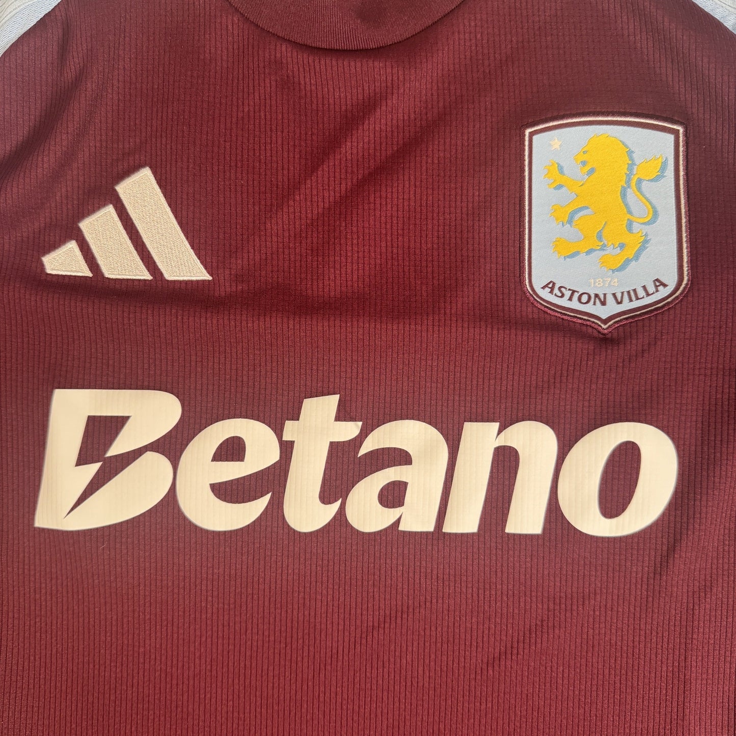 Aston Villa 2024/2025 Home Football Shirt Medium