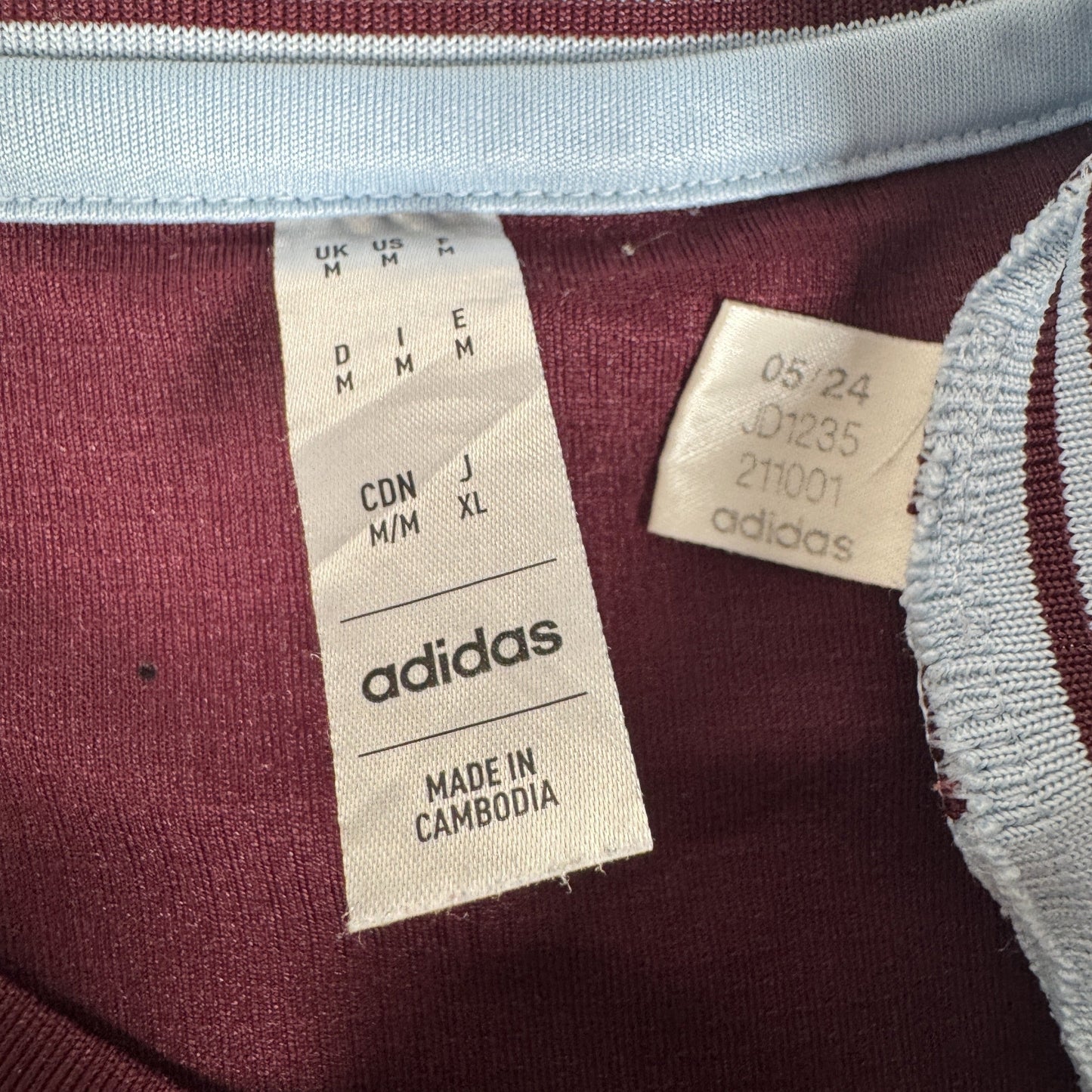 Aston Villa 2024/2025 Home Football Shirt Medium