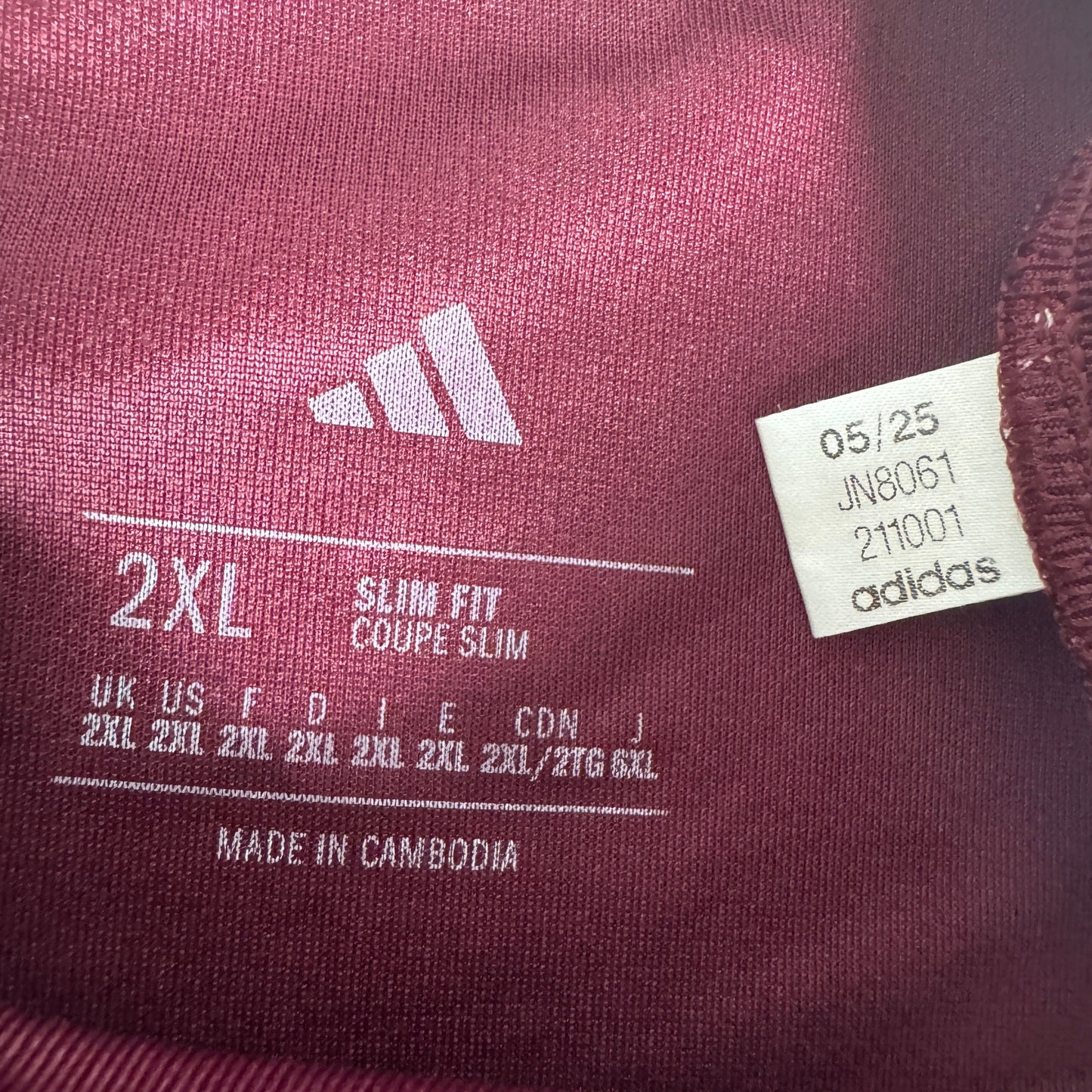 Aston Villa 2025/2026 Home Football Shirt 2XL