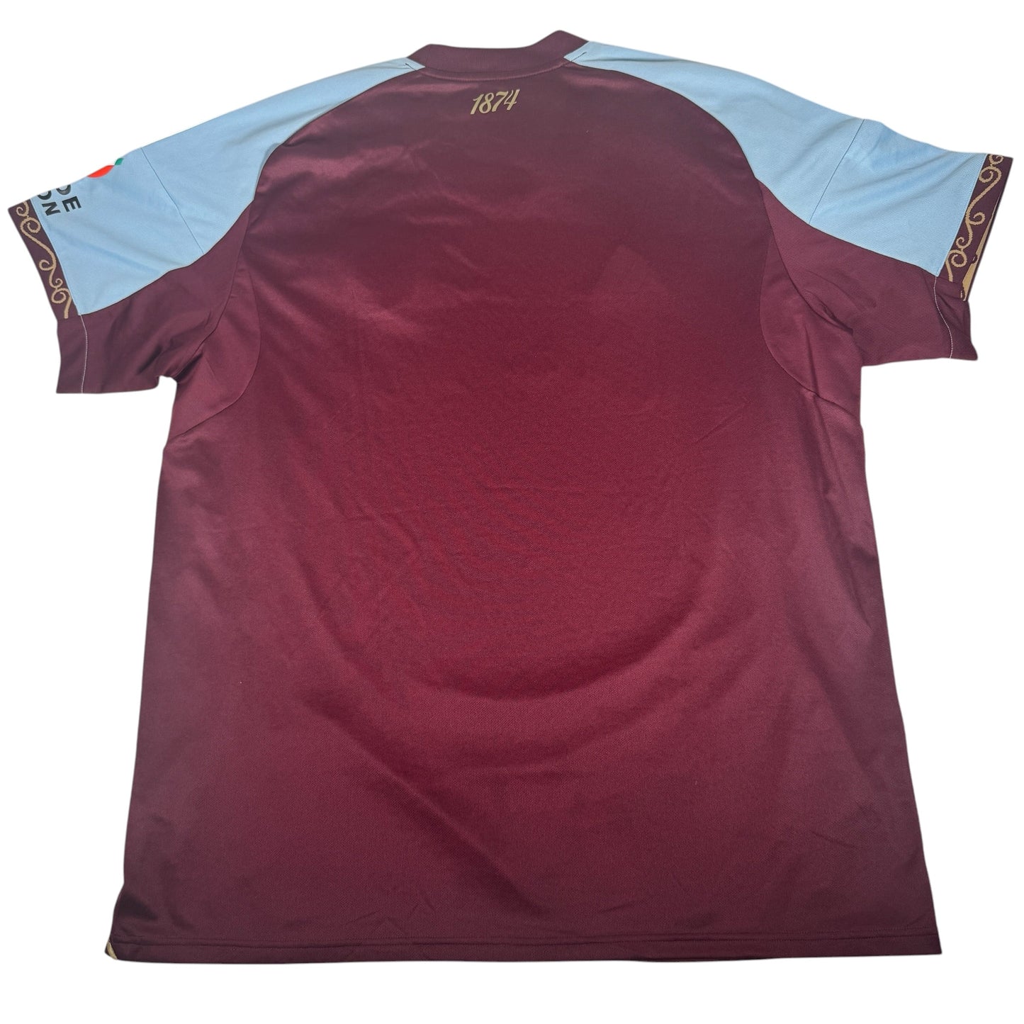 Aston Villa 2025/2026 Home Football Shirt 2XL