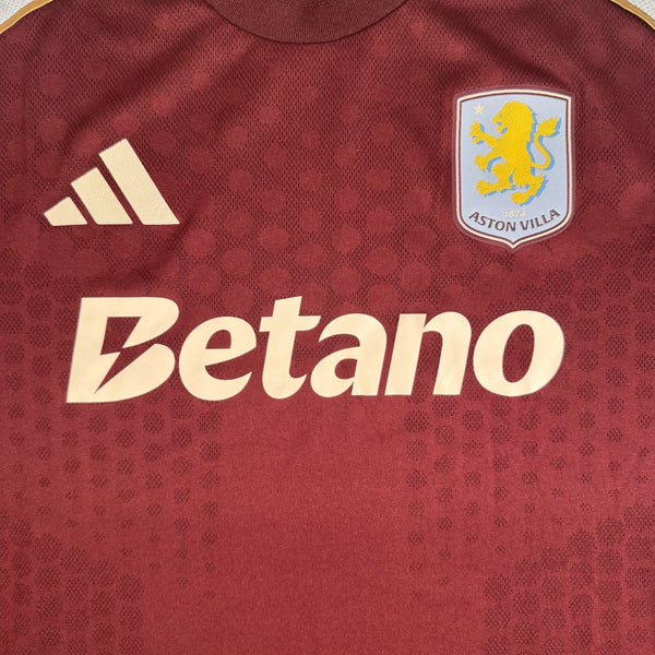 Aston Villa 2025/2026 Home Player Spec Football Shirt 3XL