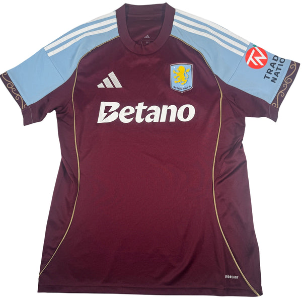 Aston Villa 2025/2026 Home Football Shirt Large