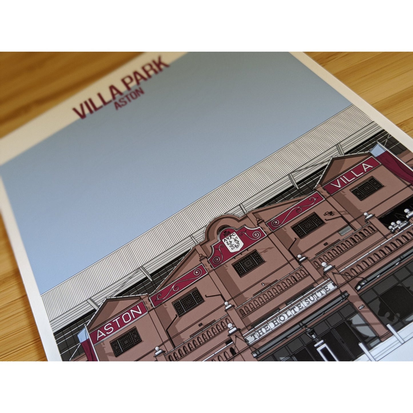 Aston Villa Football Artwork - Villa Park