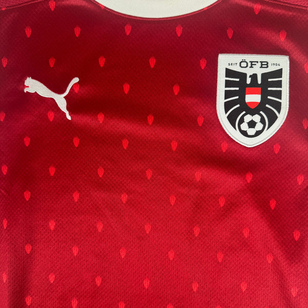 Austria 2020/2021 Home Football Shirt Small