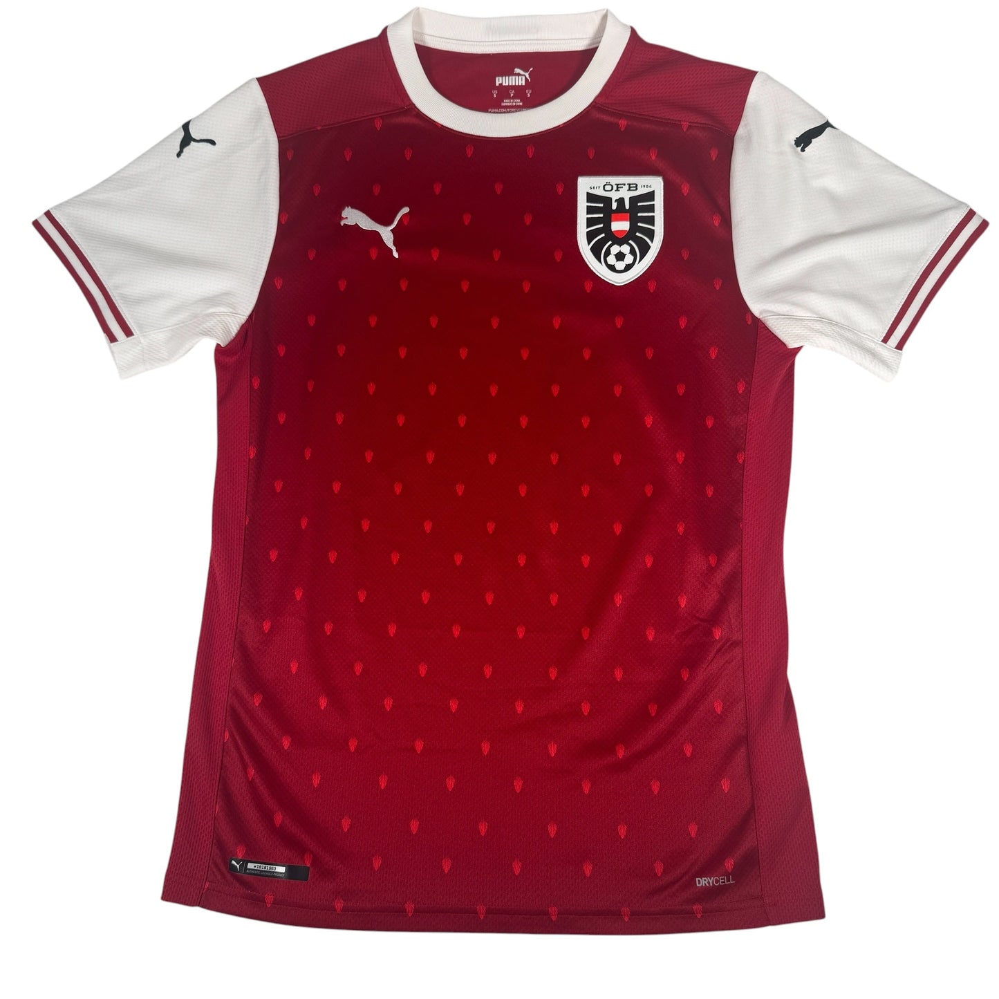 Austria 2020/2021 Home Football Shirt Small