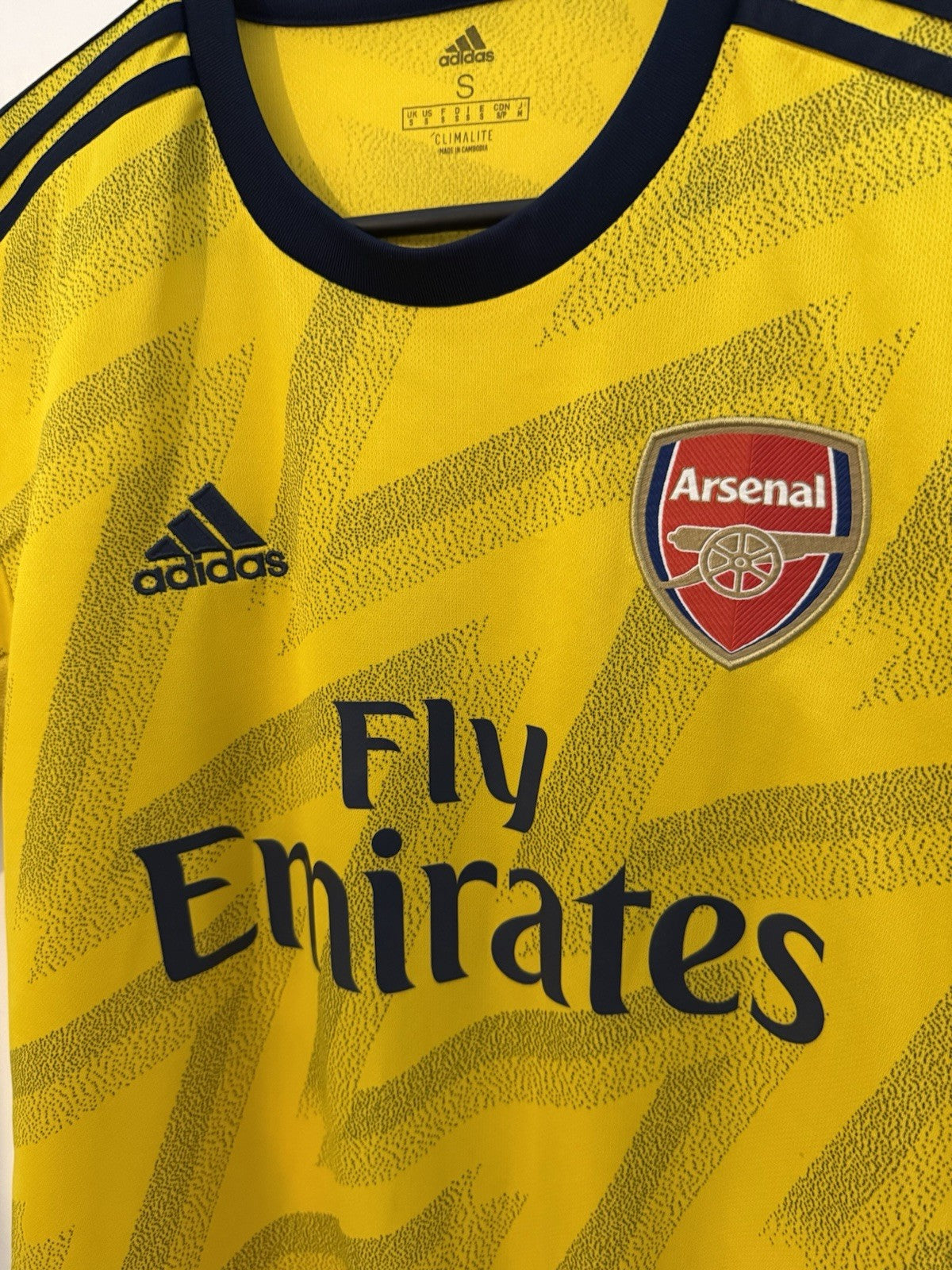 Arsenal Saka #77 2019/20 Small Away Shirt Excellent Condition EH5635