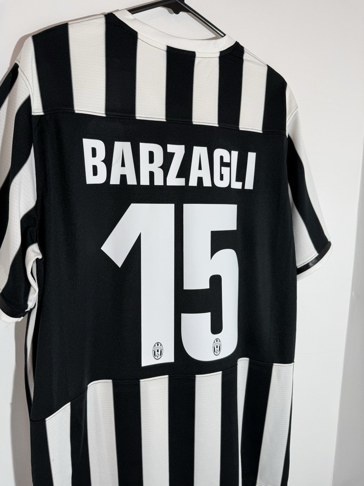 Juventus Barzagli #15 2013/14 XL Home Shirt Nike BNWT 533056-107