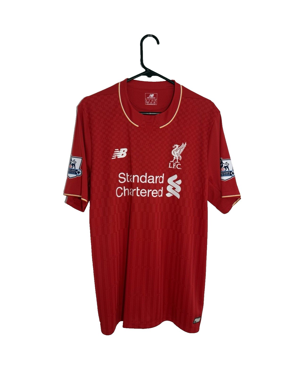 Liverpool Allen #24 2015/16 Large Home Shirt Excellent Condition WSTM542