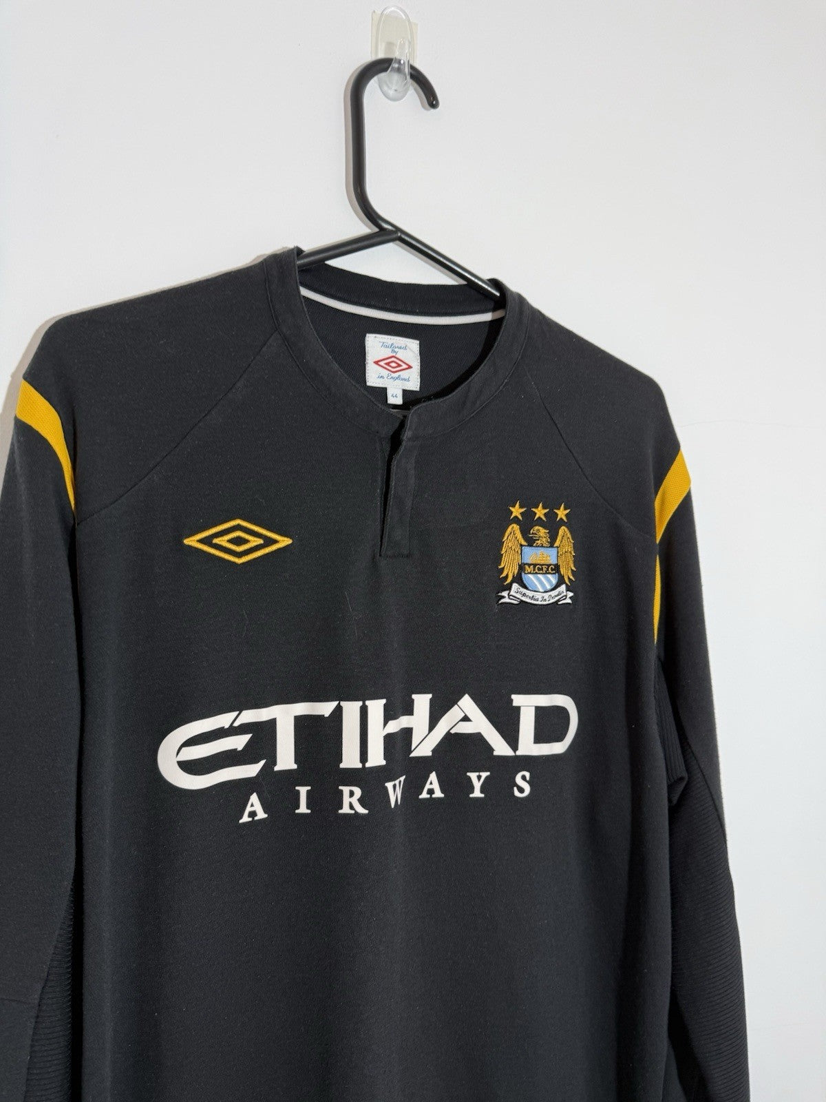Manchester City Kompany #33 2009/10 Large Away Shirt Excellent Condition