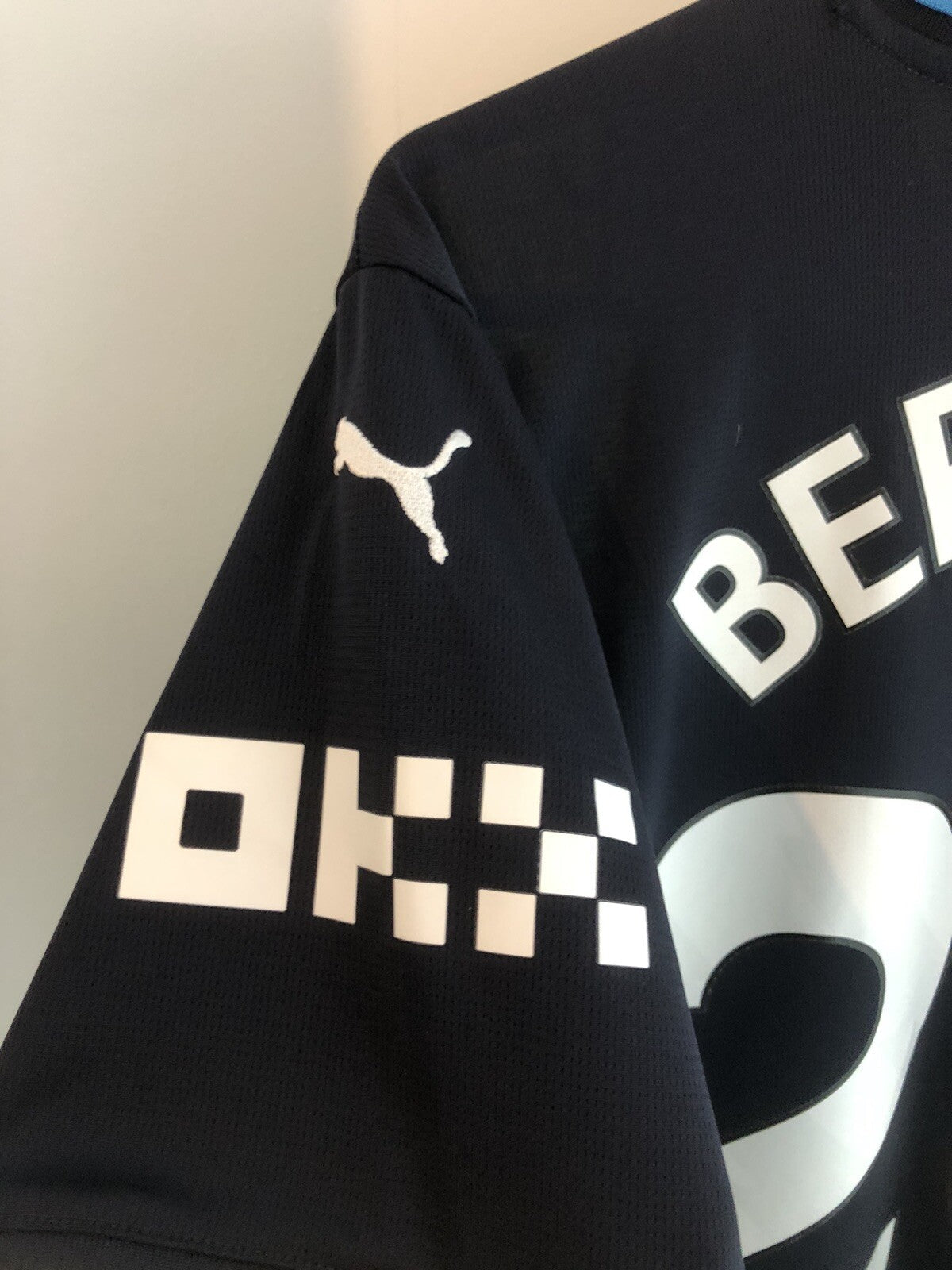 Manchester City Bernardo #20 2024/25 Medium Away Excellent Condition 775086-02