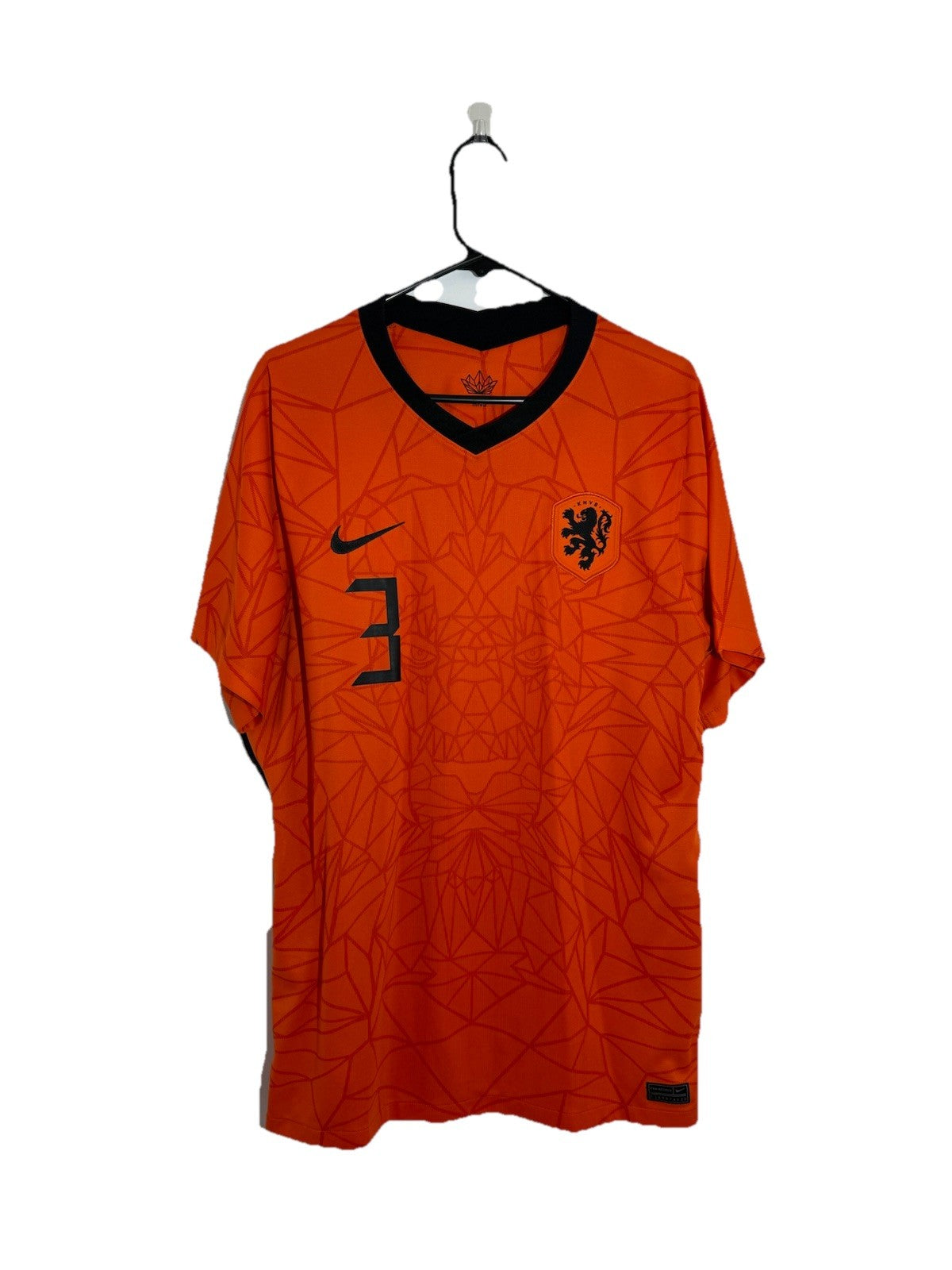 Netherlands De Ligt #3 2020 XL Home Shirt Nike Excellent Condition CD0712-819