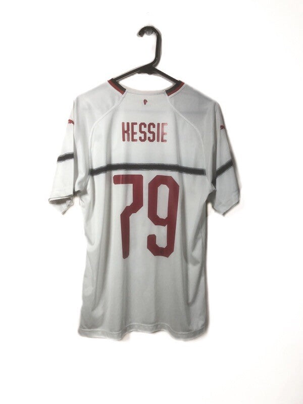 AC Milan Kessie #79 2018/19 Large Away Adidas Excellent Condition 754426-03