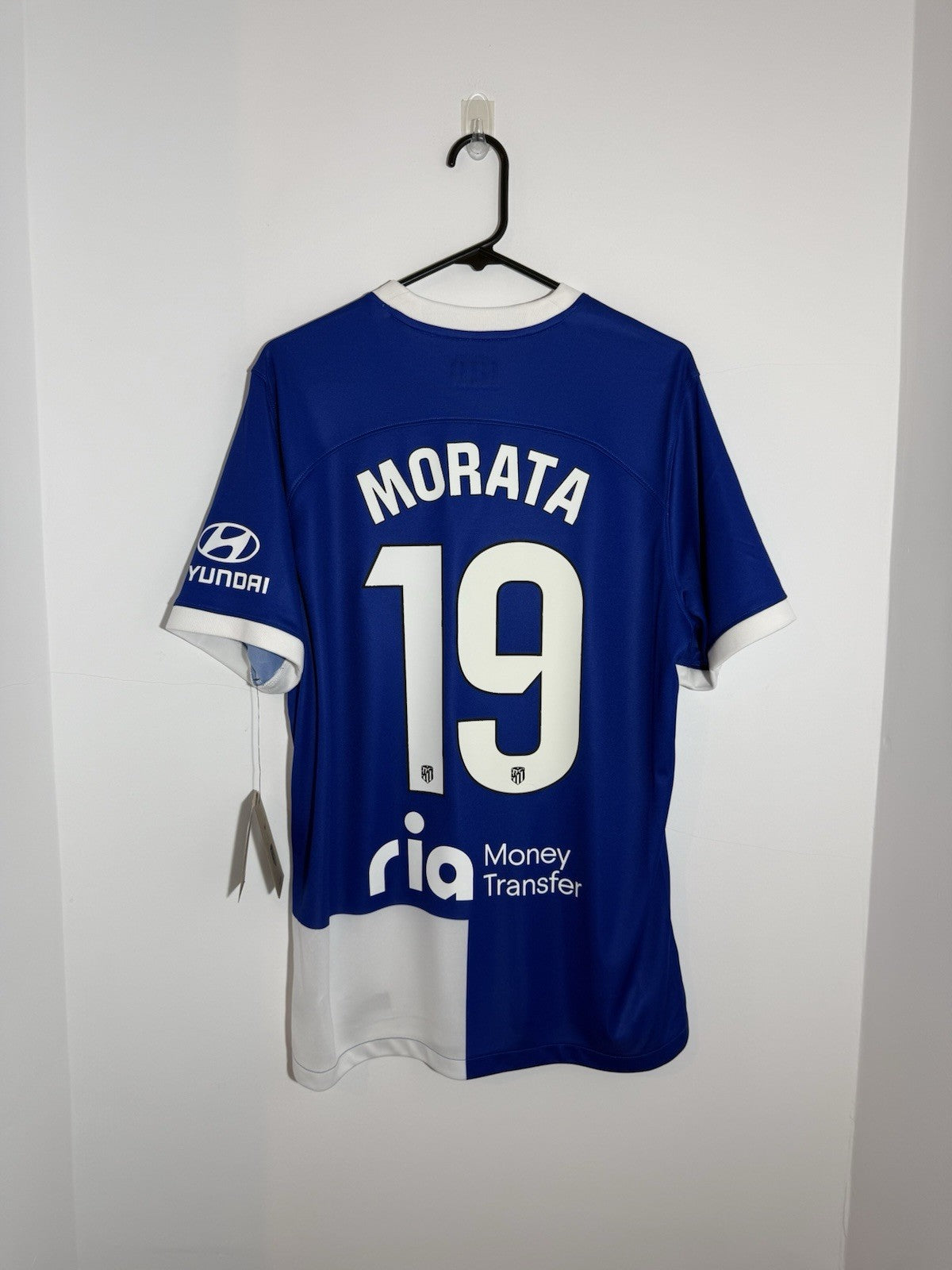 Atletico Madrid Morata #19 2023/24 Large 3rd Shirt BNWT DX2679-418