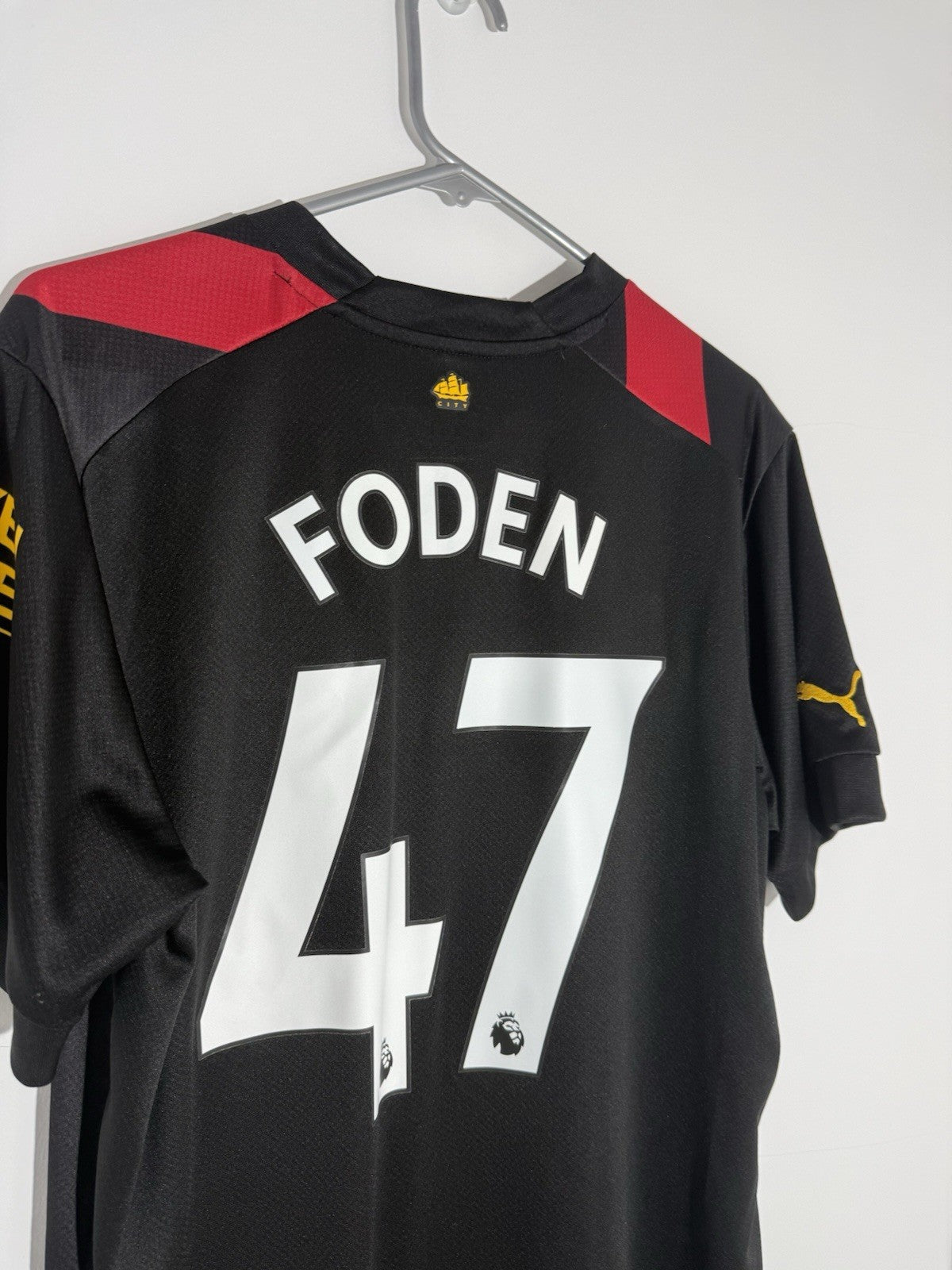 Manchester City Foden #47 2022/23 Large Away Shirt Excellent Condition 765722-02