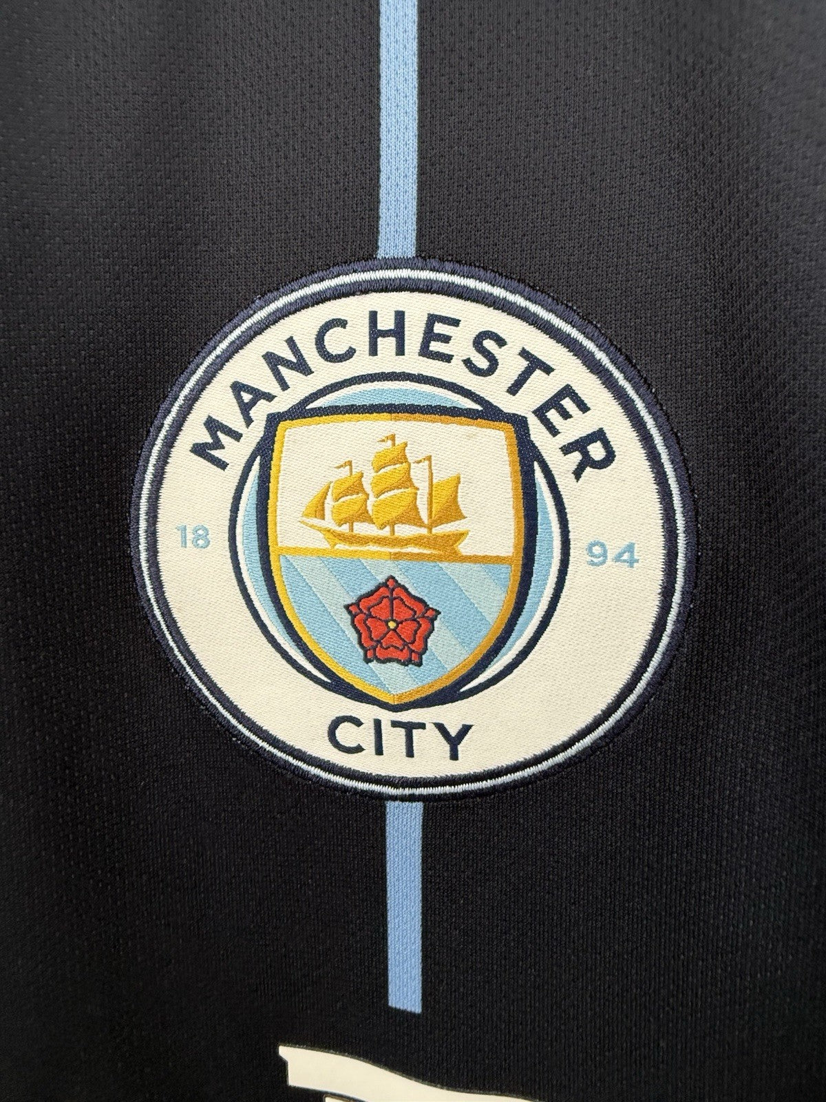 Manchester City Kompany #4 2018/19 Medium Away Excellent Condition 919002-476