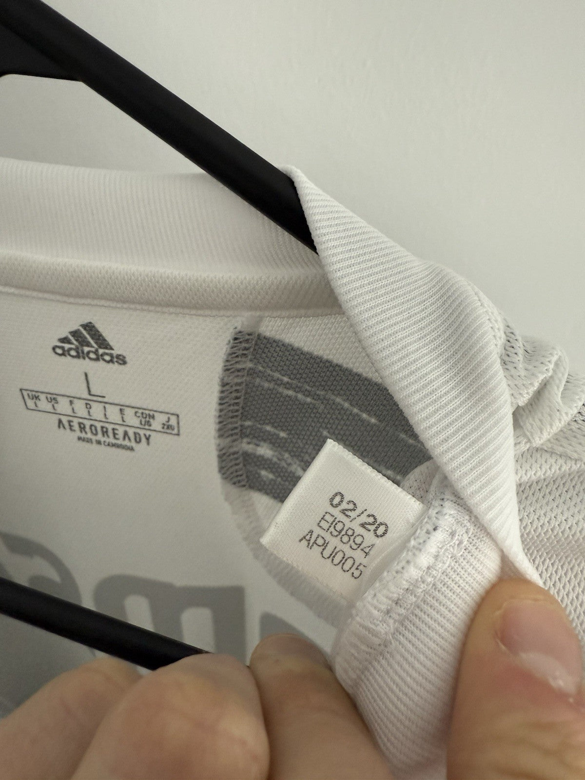Juventus Ramsey #8 2020/21 Large Home Shirt Excellent Condition EI9894