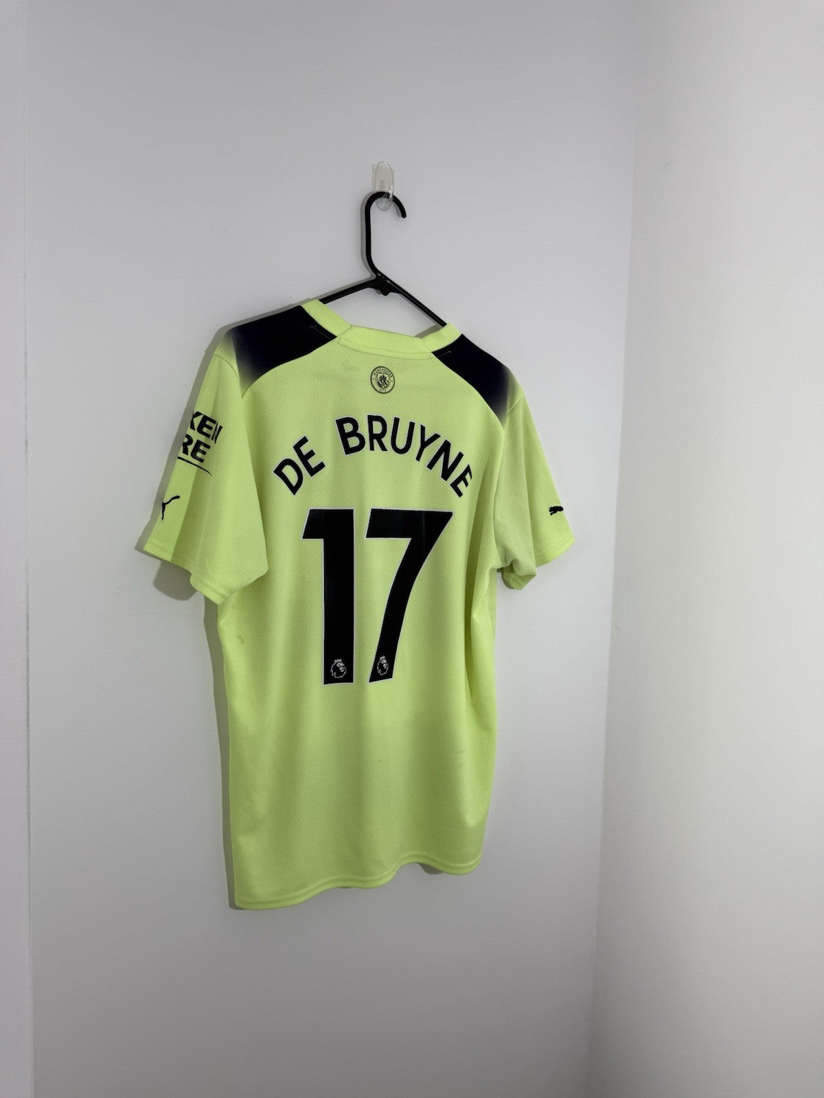 Manchester City De Bruyne #17 2022/23 Large 3rd Very Good Condition 765734-03