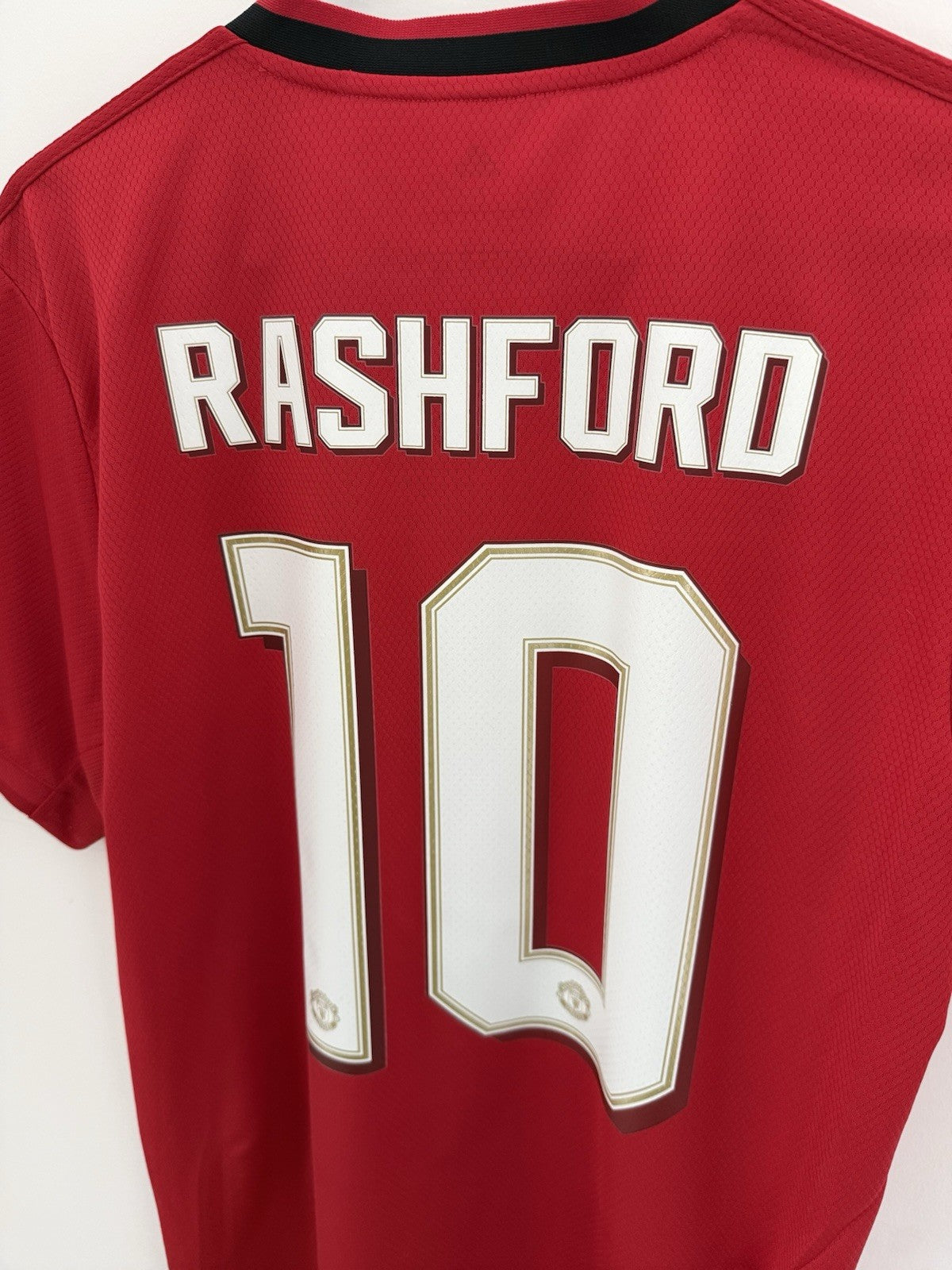 Manchester United Rashford #10 2019/20 Large Home Excellent Condition ED7386