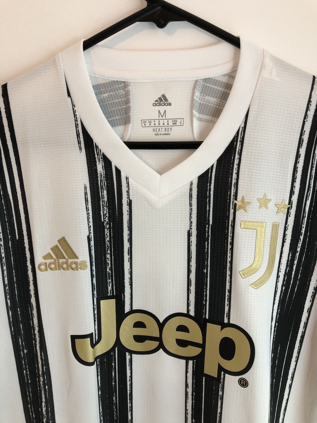 Juventus Morata #9 2020/21 Medium Authentic Home Shirt BNWT GJ7601