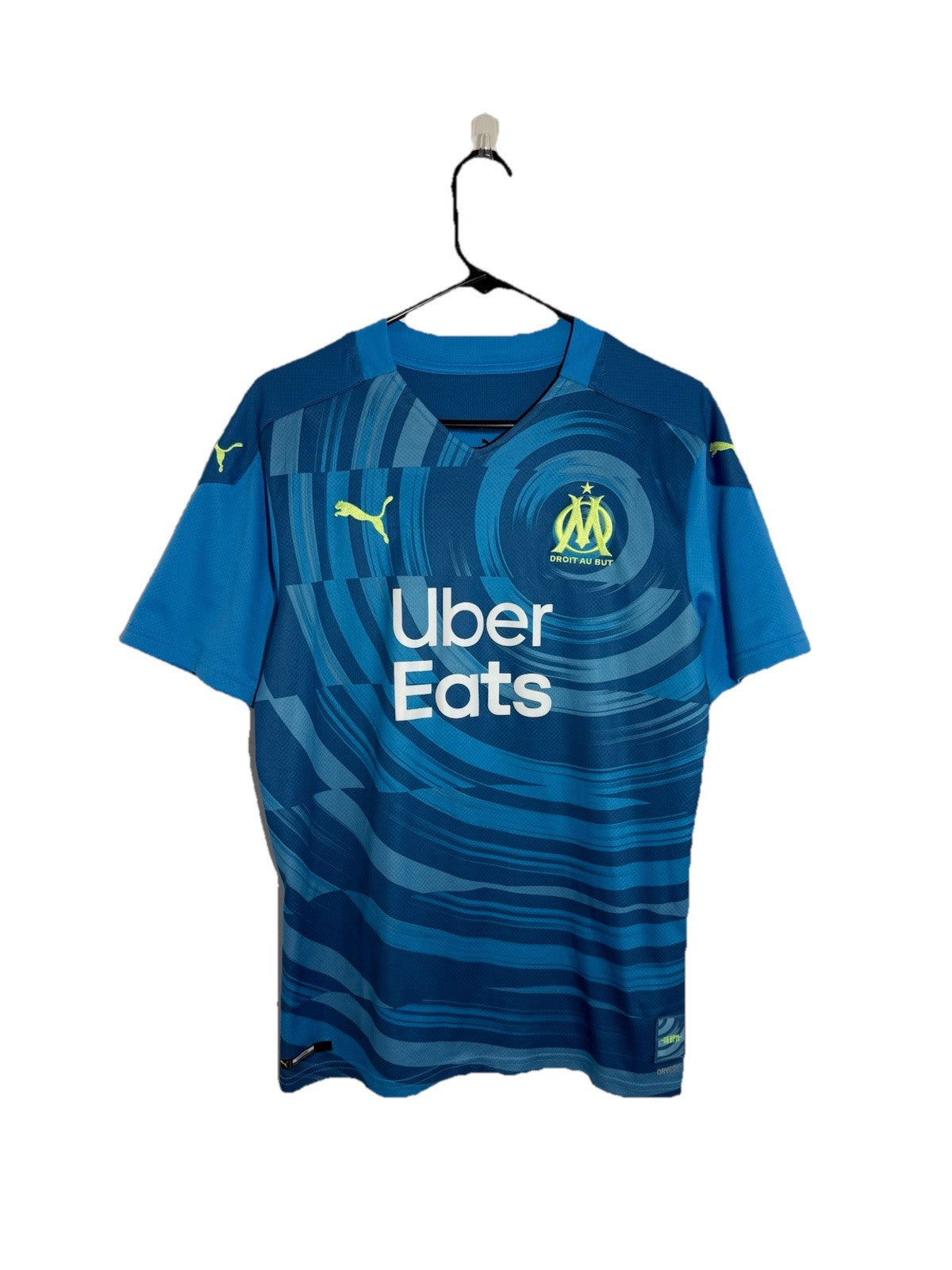 Olympique Marseille Alvaro #3 2020/21 Medium 3rd Excellent Condition 757038-04