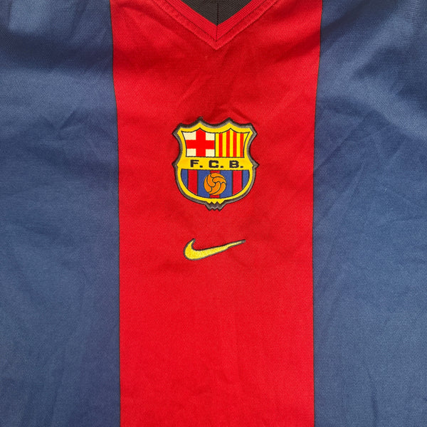 Barcelona 1998/1999 Home Football Shirt Large