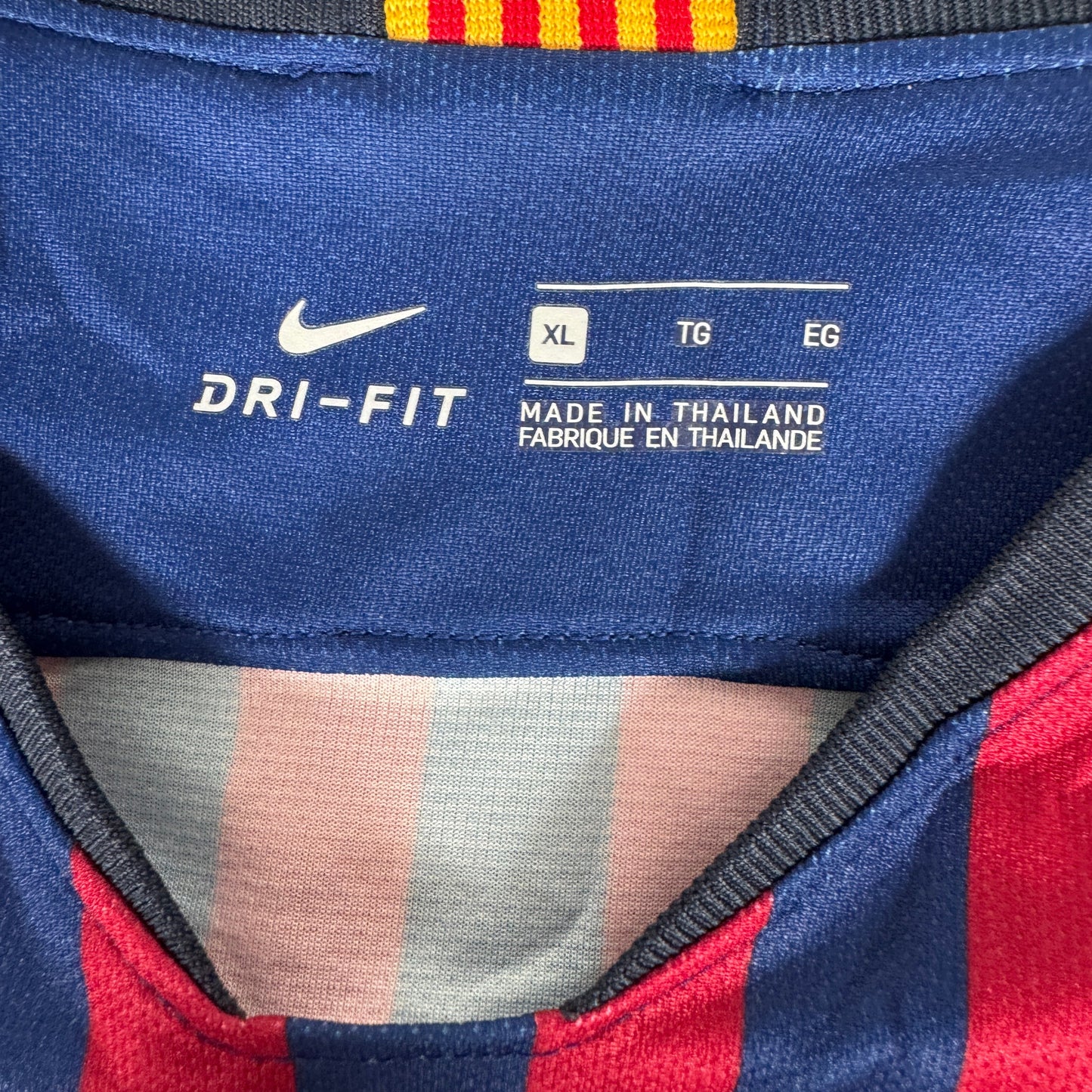MESSI 10 Barcelona 2018/2019 Home Football Shirt XL