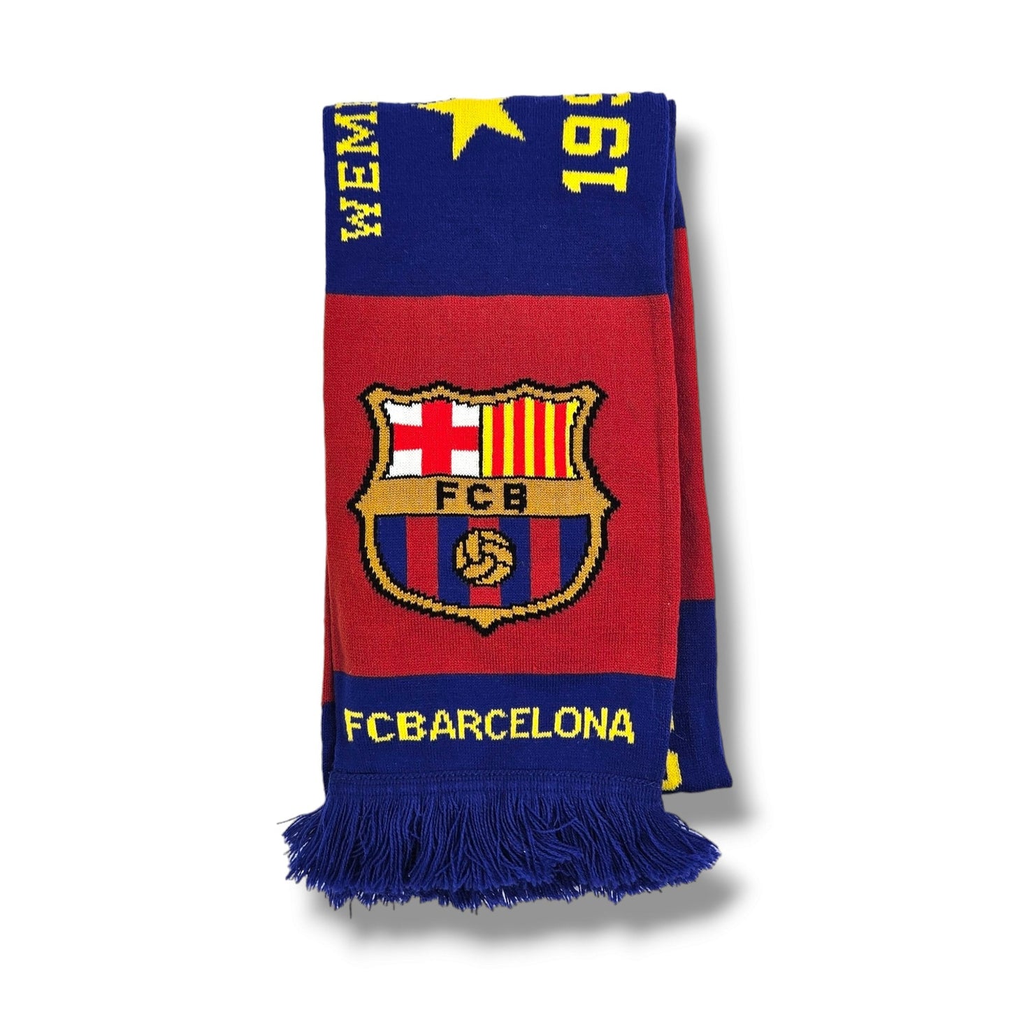 Barcelona Vintage Football Scarf