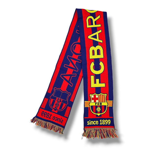 Barcelona Vintage Football Scarf