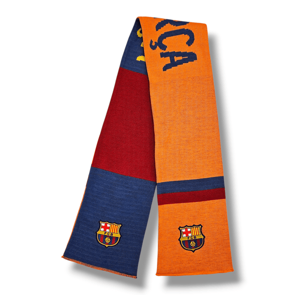 Barcelona Vintage Football Scarf