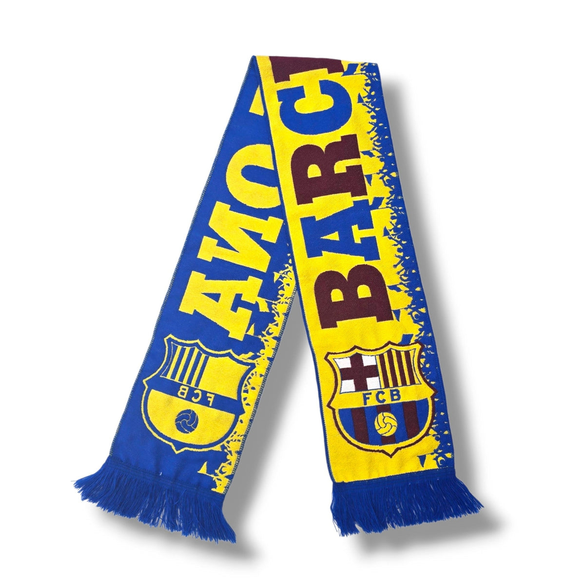 Barcelona Vintage Football Scarf
