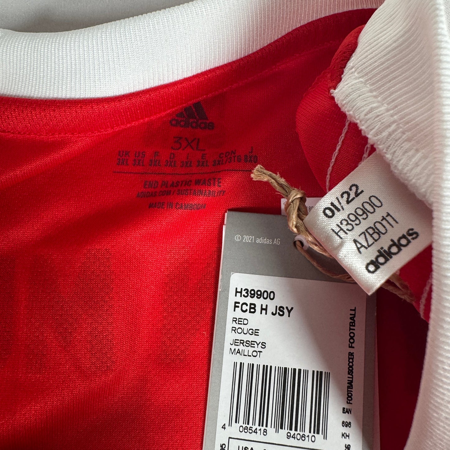 Bayern Munich 2022/2023 Home Football Shirt 3XL BNWT