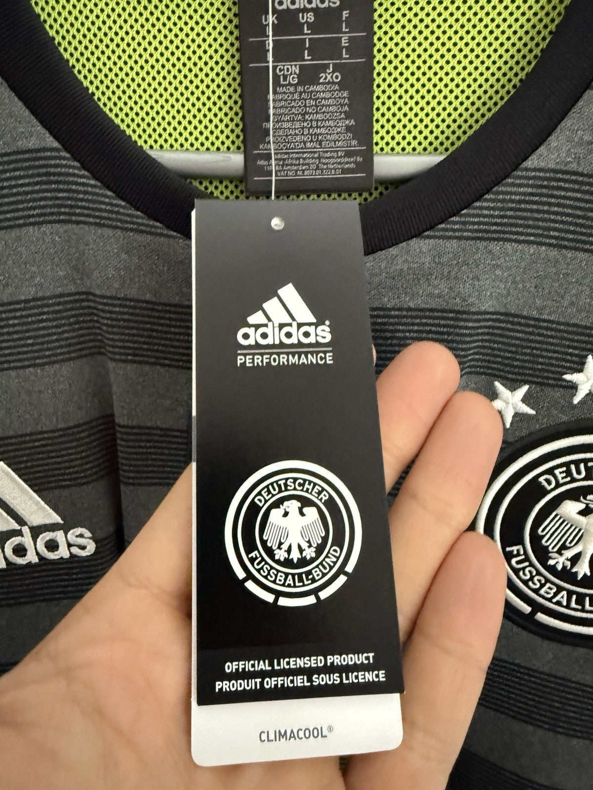 Germany Kroos #18 Euro 2016 Large Away Shirt BNWT AA0110