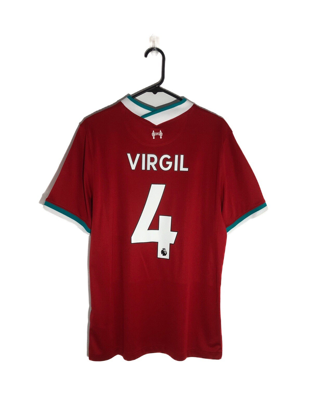 Liverpool Virgil #4 2020/21 Large Home Shirt Nike Excellent Condition CZ2636-687