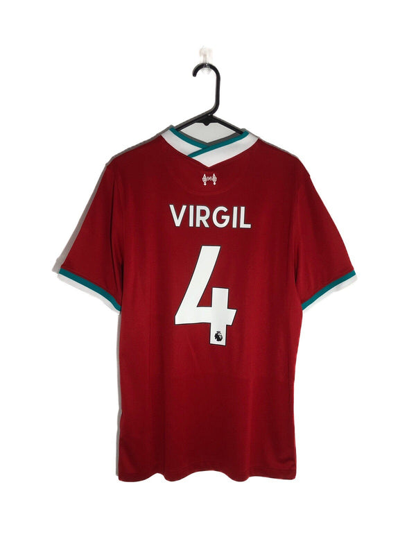 Liverpool Virgil #4 2020/21 Large Home Shirt Nike Excellent Condition CZ2636-687