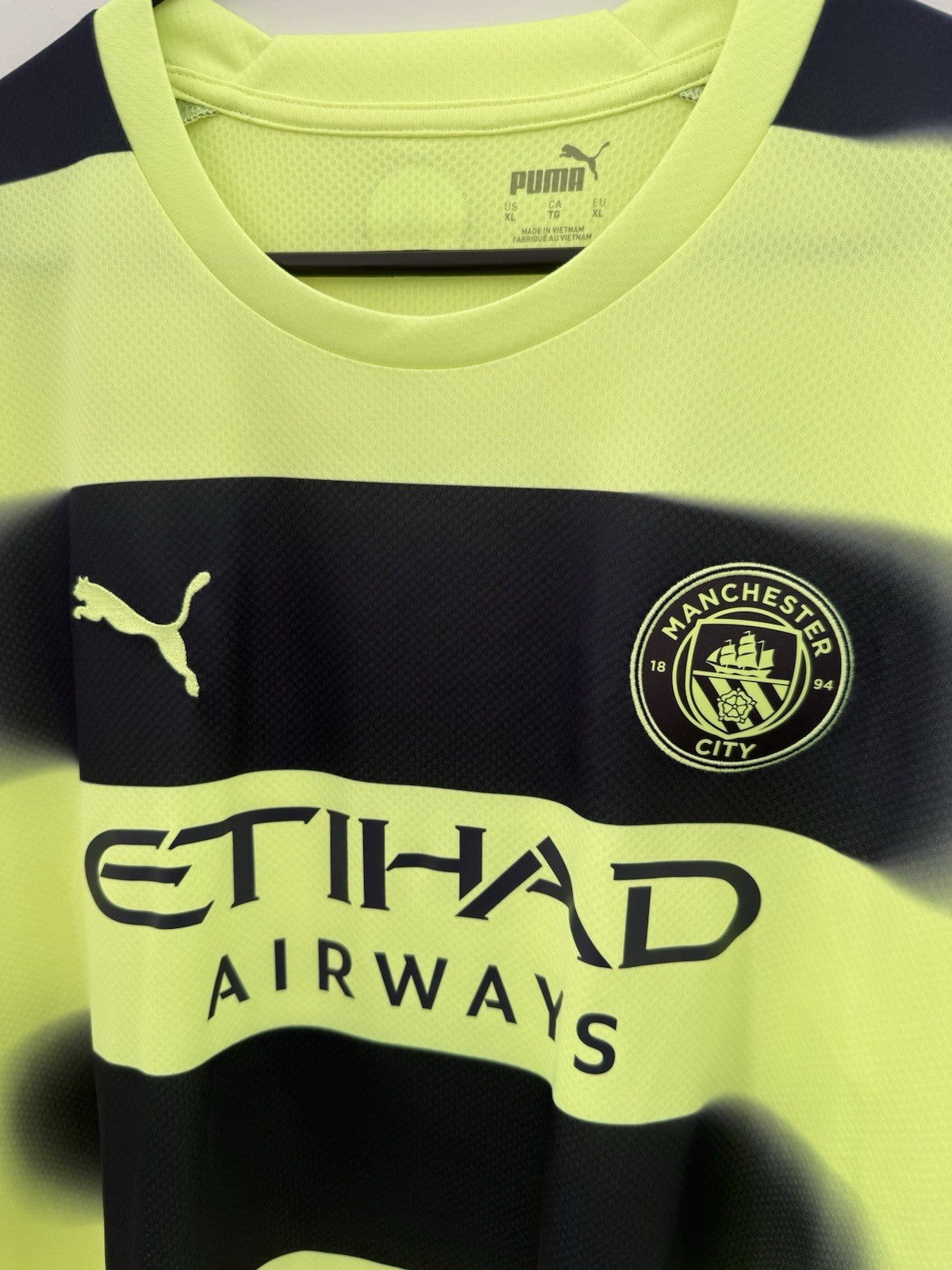 Manchester City Haaland #9 2022/23 XL 3rd Shirt Excellent Condition 765734-03