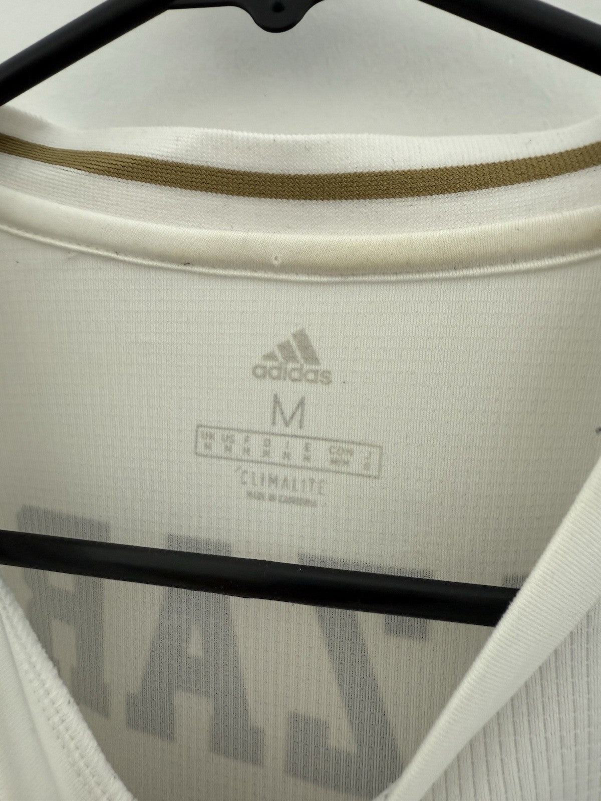 Real Madrid Hazard #7 2019/20 Medium Home Shirt Excellent Condition DW4433