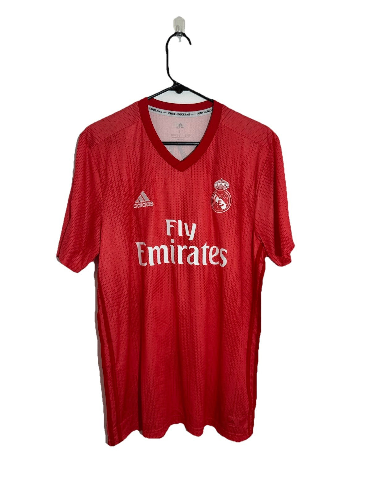 Real Madrid Benzema #9 2018/19 Large 3rd Shirt Adidas BNWT DP5445