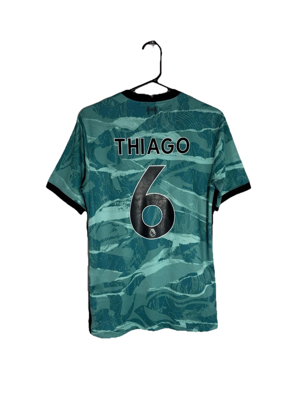 Liverpool Thiago #6 Small 2020/21 Away Nike Excellent Condition CZ2635-354