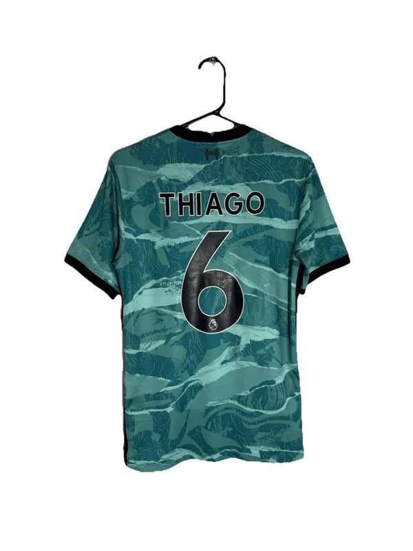 Liverpool Thiago #6 Small 2020/21 Away Nike Excellent Condition CZ2635-354