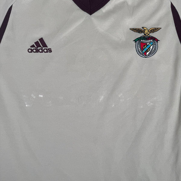 Benfica 2001/2002 Away Football Shirt Large