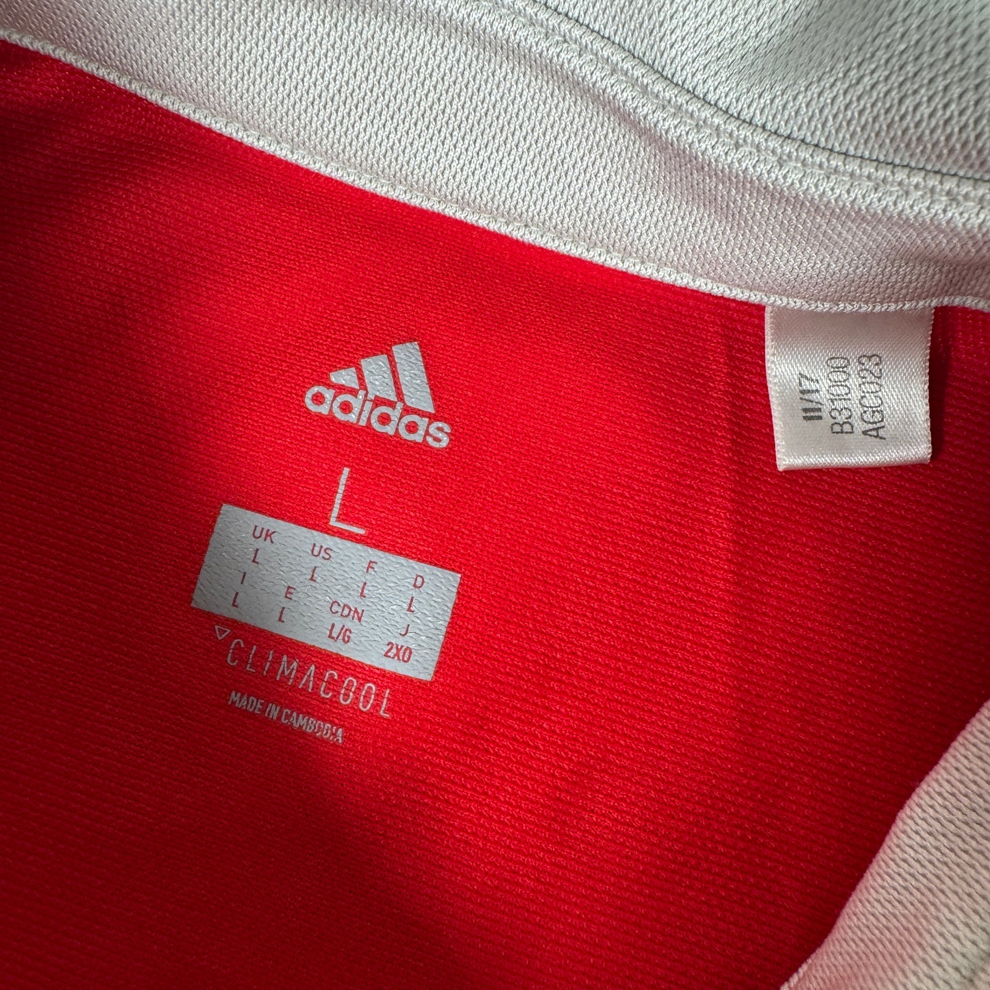 Benfica 2017/2018 Home Football Shirt Large