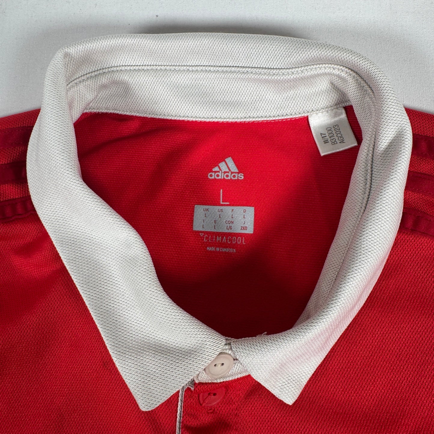 Benfica 2017/2018 Home Football Shirt Large