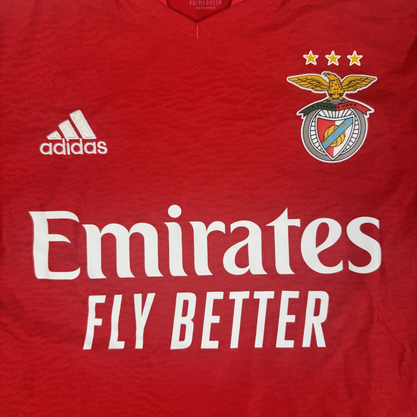 Benfica 2021/2022 Home Football Shirt Medium